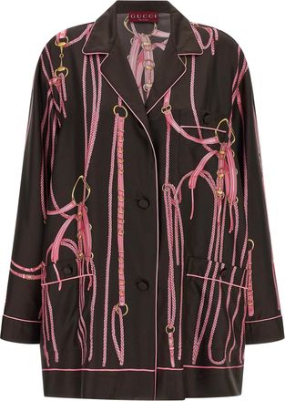 Gucci Pajama Shirt Camicie Multicolor-Donna