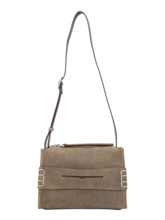 J.W.Anderson Beige Rectangular Adjustable Strap Leather Shoulder Bag