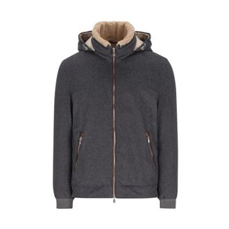 Brunello Cucinelli Hombre, Chaquetas, Gris, Talla: XL