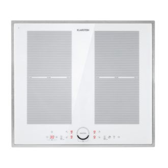 Klarstein Klarstein Delicatessa 60 Prime Cocina De Inducci&oacute;n De 4 Zonas, 7000 W, Temporizador Blanca