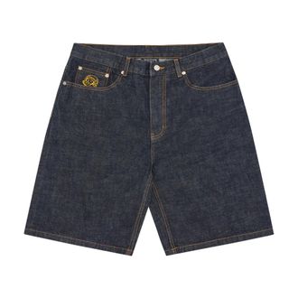 Billionaire Boys Club Denim Shorts, male, Blue, Size: W30 Diamonds & Dollars Selvedge Denim Shorts