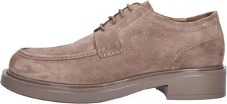 Emanuelle Vee Emanuelle VEE - Dames - Veterschoenen - Beige - 40 EU - Su&egrave;de - Schoenen
