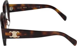 Celine CL50131I Square-Frame Acetate Eyeglasses - Tortoiseshell