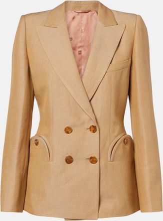 Blaz&eacute; Milano Blaz&eacute; Milano Renegade Charmer linen-blend blazer