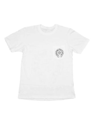 Chrome Hearts logo-print pocket T-shirt - men - Cotton - M - White
