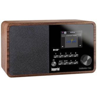 Imperial Dabman I150 Radio Internet Da Tavolo Internet, Dab+, Fm Usb, Wlan, Lan, Internetradio Legno - Imperial