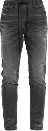 Diesel Jeans skinny con coulisse - Grigio