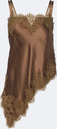 Dorothee Schumacher Sense of Shine lace-trimmed silk-blend camisole