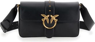 Pinko Pinko, Dames, Tassen, Zwart, Maat: ONE Size Leer