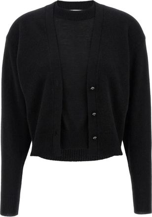 Paco Rabanne Cardigans - Dames - Vesten - Zwart - S - Truien & Vesten