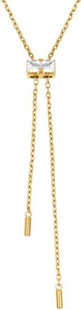 Hey Harper Crystal Gumdrop Necklace in Gold at Nordstrom
