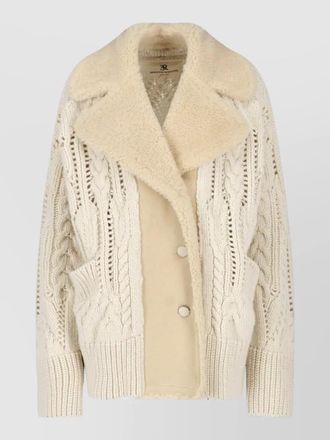 Ermanno Scervino wool v-neck long-sleeve cardigan