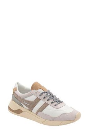 Gola Eclipse Pure Low Top Sneaker in White/Feather Grey/Oat at Nordstrom Rack, Size 5