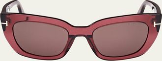 Tom Ford Athena Acetate Cat-Eye Sunglasses