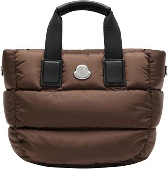 Moncler Mini Caradoc Tote - Dames - Shoppers - Paars - ONE Size - Katoen - Tassen