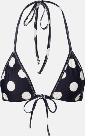 Montce Swim Emma polka-dot bikini top
