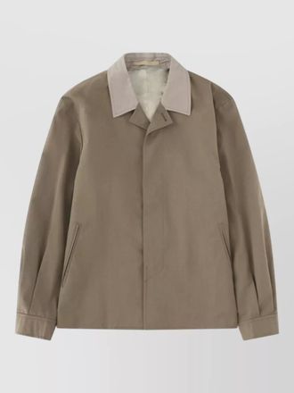 Our Legacy tailored blazer jacket contrast collar design