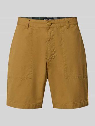 Barbour Regular Fit Chinoshorts aus reiner Baumwolle Modell SHERBURN in Sand, Gr&ouml;&szlig;e XXL