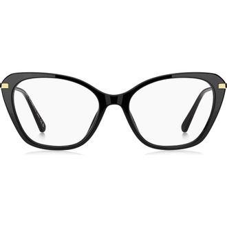 Marc Jacobs 54mm Cat Eye Optical Glasses in Black at Nordstrom