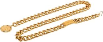 Chanel Pre-owned Belts, female, Yellow, Size: ONE SIZE Pre-owned Fabric Belt