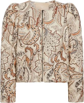 Marie Oliver Piumino Faison con stampa paisley - Toni neutri