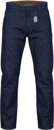 CHESAPEAKE'S Chino Denim Selvedge Providence Rinsed - - Trousers - Uomo - Blu - W30