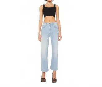Mother The Dodger Ankle Jeans In Meet Me At The Metro