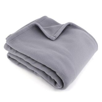 OEM Manta - - - 150x210 Cm - 100% Poli&eacute;ster - Antipelusas - Ign&iacute;fuga 12952 Gris Acero