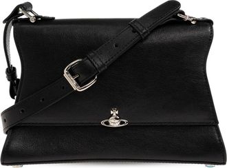 Vivienne Westwood Bianca Small Bag - Dames - Tassen - Zwart - Maat: ONE Size Leer