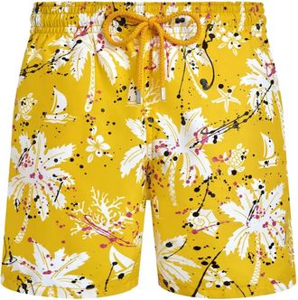 Vilebrequin Costume da bagno Hawaii Splash - Giallo