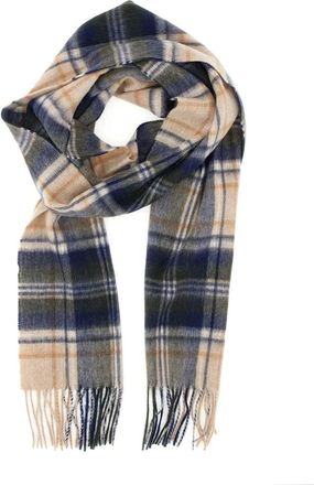 Barbour Tartan Wool and Cashmere Scarf - Heren - Wintersjaals - Veelkleurig - ONE Size - Wol - Accessoires