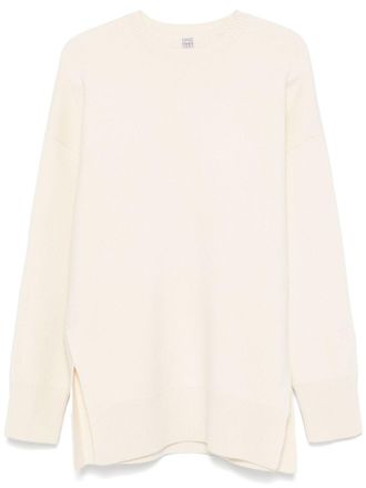 Toteme double-knit sweater - Neutrals