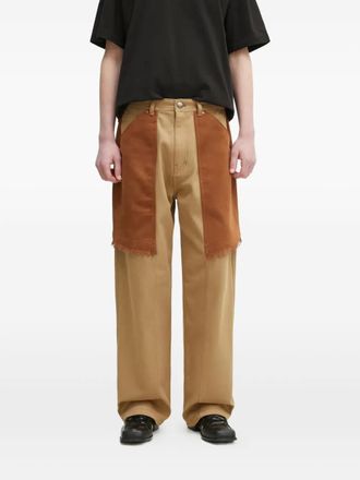Andersson Bell Jeans con frange - Toni neutri
