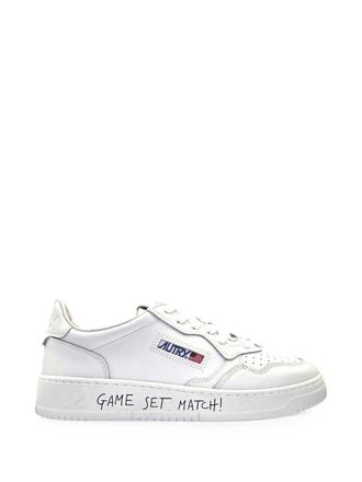 Autry medaillewinnaar lage sneakers