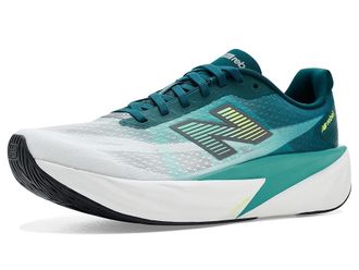New Balance FuelCell Rebel v5 Mens Running Shoes Medusa Green/Faded Teal : 10.5 D - Medium, Textile