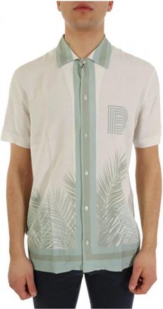 Baldessarini B3 76002 3115 5920 - Heren - Korte mouwen Overhemden - Wit - XL - Overhemden