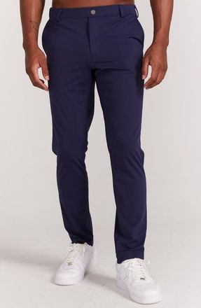 Redvanly Bradley Pull-On Trousers in Midnight Navy at Nordstrom, Size Xx-Large