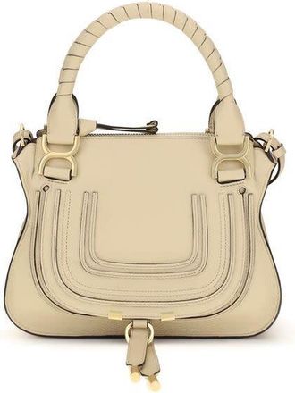 Chlo&eacute; Marcie Shoulder Bag Beige
