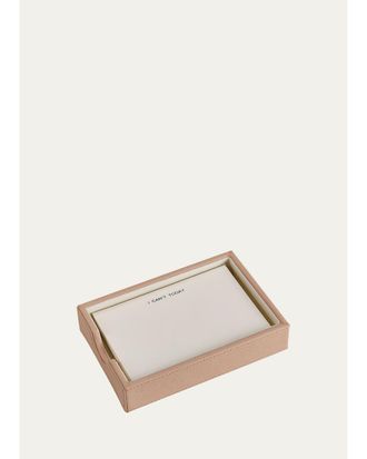 Graphic Image Leather Memo Tray