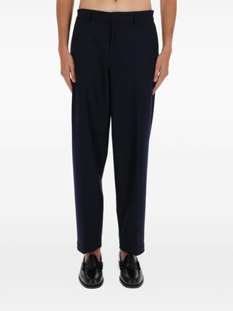 BOSS Broek met elastische tailleband - Blauw