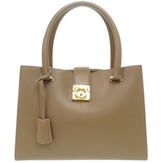 Ferragamo Color Leather Handbag (Pre-Owned)