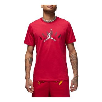 Nike Jordan Air Jordan Flight MVP Logo T-Shirt Red FB7366-619