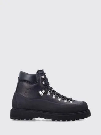 Diemme Roccia Hiking Boots in Smooth Leather with Padded Ankle Collar