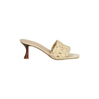 Guess Dissy Mules de Tac&oacute;n - Shoes - Mujer - Beige - 38 EU