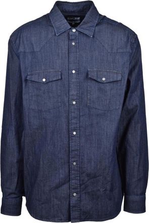 Dondup Uomo, Magliette, Blu, L, new