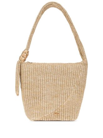 Cult Gaia Farach schoudertas - Beige