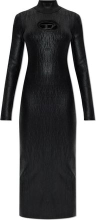 Diesel Jurk M-Zary-B - Dames - Kleedjes - Zwart - L - Kleedjes