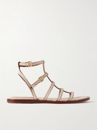 Zimmermann Sandali In Pelle Goldie - Neutri