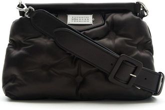Maison Margiela Padded Leather Shoulder Bag With Wide Adjustable Strap
