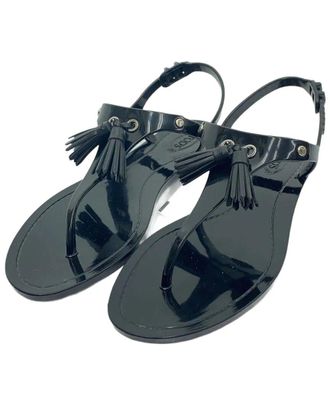 Tod's Tassel Leather Sandal